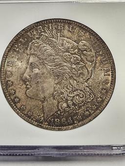 1884-O S$1 Morgan Dollar NGC MS 64