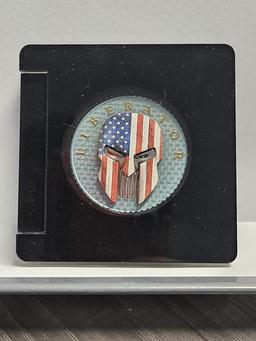 2021 The Dark Side 1oz Silver Liberator Valor