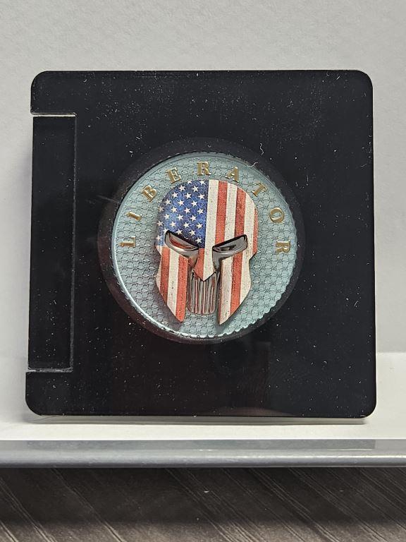 2021 The Dark Side 1oz Silver Liberator Valor