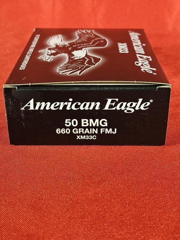 10rds Federal 50BMG 660gr FMJ