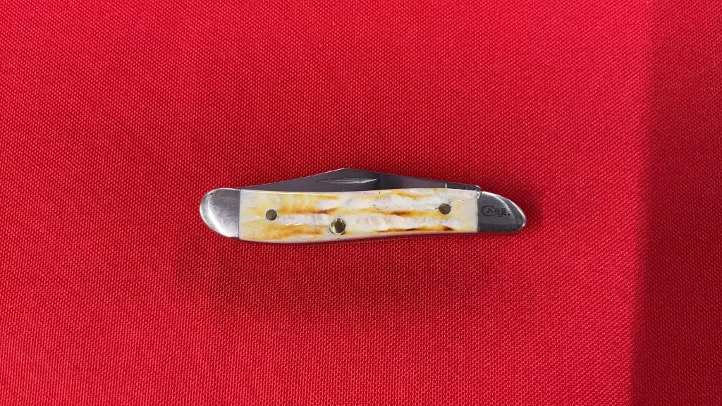 CASE XX Pocket Knife Bone Peanut 6220