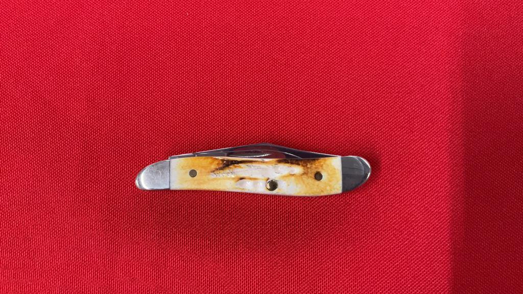 CASE XX Pocket Knife Bone Peanut 6220