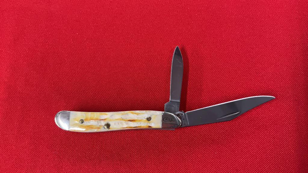 CASE XX Pocket Knife Bone Peanut 6220