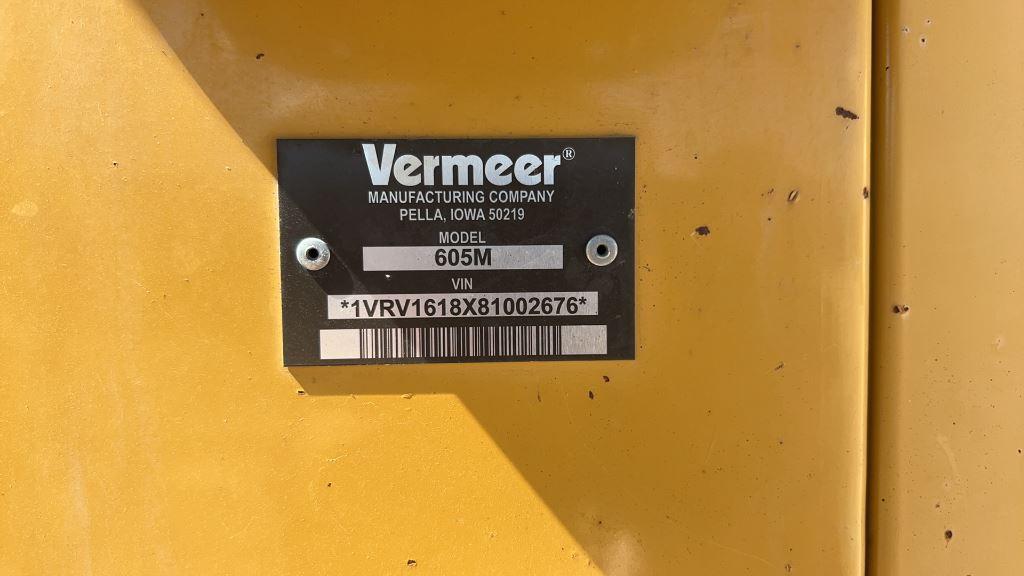Vermeer 605M Baler