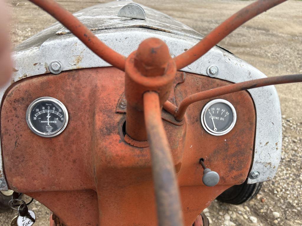 Ford 2N 2wd Tractor w/3pt Bronco 60 Shredder