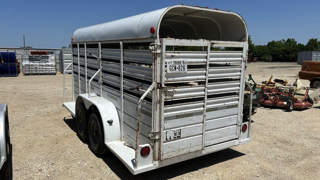 *2003 W&W Livestock Trailer