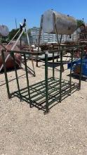 Green Metal Rack