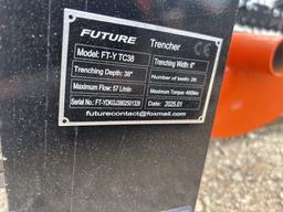 NEW Future FT-TC38 Skid Steer Trencher