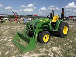 John Deere 3038E HST w/300E Loader/Bucket