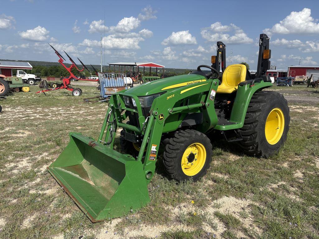 John Deere 3038E HST w/300E Loader/Bucket