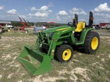 John Deere 3038E HST w/300E Loader/Bucket