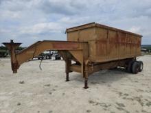 1995 Shop Built Grain Hopper Trailer