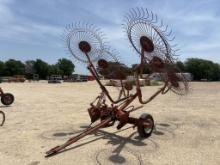 Gehl 418 8-Wheel Hay Rake