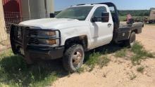 *2016 Chevrolet w/Hay Bed 4WD Diesel (NON-RUNNING)