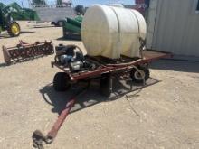 Sprayer on Trailer w/ 100’ Hose