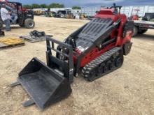 Scartaire 320 Mini Track Skid Steer w/Bucket/Forks