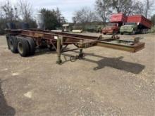 Homemade 20' Flatbed Trailer (BOS ONLY)