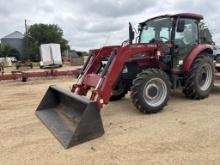 Case IH 75C Cab/Air 4WD w/L620 Loader/Bucket