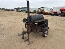 Homemade BBQ Smoker on Trailer ~BOS~