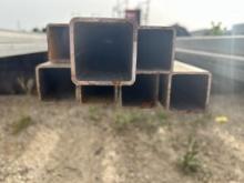 7pc 2"X2" Galvanized Square Tubing
