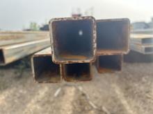 5pc 2"X2" Galvanized Square Tubing