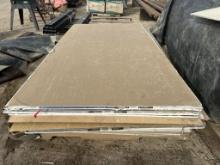 Pallet of Sheetrock and Paneling