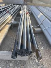 11pc 1-5/8 Powder Coated Inline Fence Post
