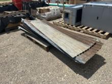 Lot of Used Barn Tin