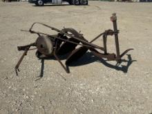 Antique 2 Disc Plow