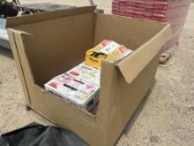 Gaylord Box of Liquid Nail and Insulation