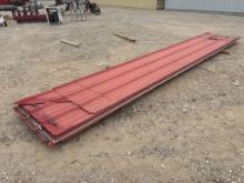 Lot of Assorted Size Red Sheet Metal