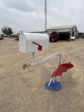 Antique Plow Mailbox