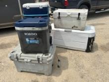 Lot of Assorted Coolers