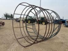 Lot of 2 8' Metal Hay Rings