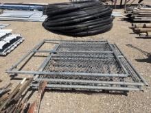 Lot of 3 Chain Link Gates