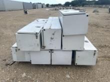 Lot of 8 Toolboxes