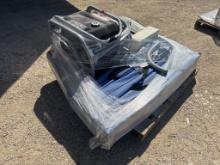 Generator, 3 Pop Up Shade Covers & Light