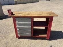 Work Bench w/ Vise