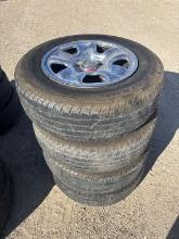 Lot of 4 Honda Stock Wheels/Tires