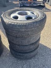 Lot of 4 Honda Stock Wheels/Tires