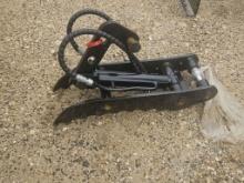 NEW Mini Excavator Hydraulic Thumb Clamp