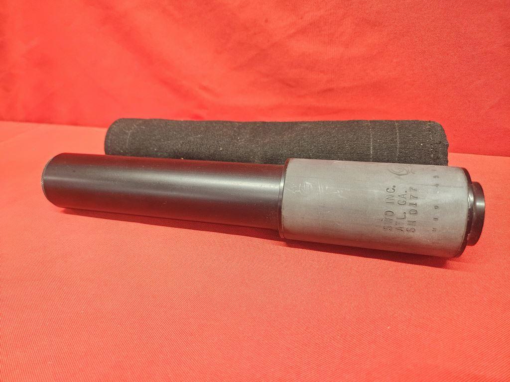 **Daniel S.W. Inc M-10 Suppressor 45cal SN#D177