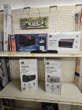 Shelf Lot of Assorted Mail Boxes and More