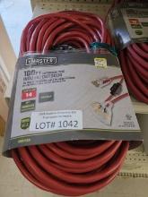 NEW Master Mechanic 100' 14ga Extension Cord