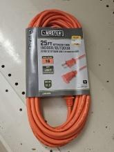 Lot of 5 NEW Master Mech 25' 16ga Extension Cords