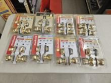 Box Lot of 8 NEW Kwikset Assorted Door Hardware