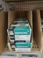 Lot of 6 Boxes of Galvanized Deck Screws 1lb