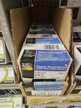 Lot of 5 Boxes of Coarse Drywall Screws 1lb
