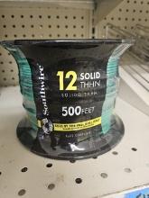 NEW Roll of 500' Southwire 12 Solid THHN Wire