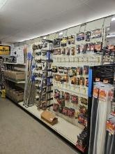 16' Section of Shelving Units (NO CONTENTS)